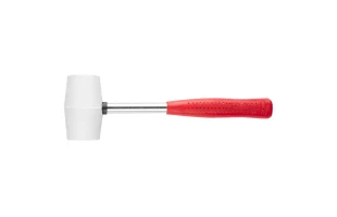 Ciocan cauciuc.225g alb miner fier Top Tools image