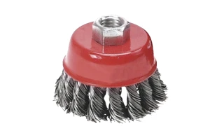 Perie de sarma. frontala INOX. sârma torontata. 65 mm Торех image