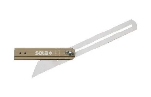 Malca cu rigla din otel. marcata. 20cm VSTG 200 Sola image
