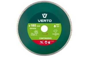 Disc diamant continu 180x22.2 mm Verto x image