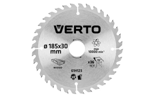 Disc ferastrau pe lemn. 185x30mm. 36 dinti. Verto. image