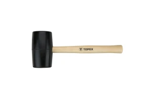 Ciocan de cauciuc Topex 02A345. 450 g. Maner din lemn. 63 mm. image