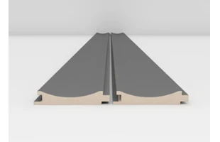 Panou de perete LB-3821 2800x128x18 mm firtina gri 2, AGT image