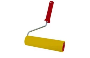 Rulou pentru tapete din cauciuc Eva 15cm.h.65mm cu maner image