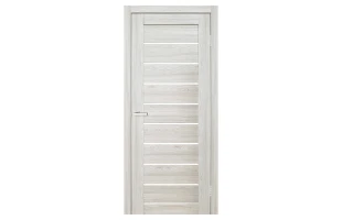 Usa de interior 'SMART C018' BG Doors. Stejar Chalet. Sticla neagra. 80 x 200 cm image