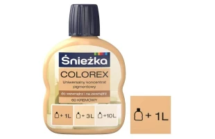 Pigment universal Colorex Sniezka. N60 Cream. 100 ml image