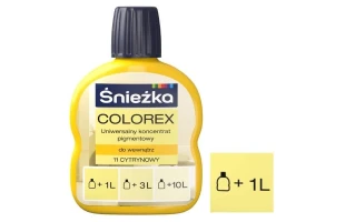 Pigment universal Colorex Sniezka. N11 Galben lamaie. 100 ml image