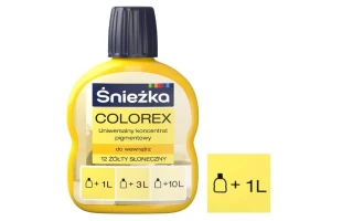 Pigment universal Colorex Sniezka. N12 Galben aprins. 100 ml image