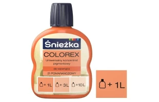 Pigment universal Colorex Sniezka. N21 Oranj. 100 ml image