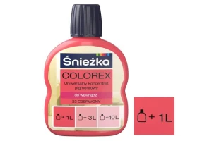 Pigment universal Colorex Sniezka. N23 Rosu. 100 ml image