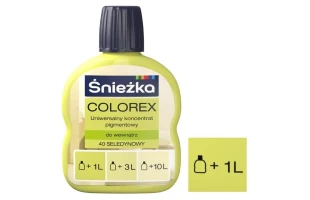 Pigment universal Colorex Sniezka. N40 Verde deschis. 100 ml image