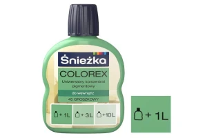 Pigment universal Colorex Sniezka. N45 Verde deschis. 100 ml image