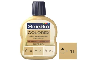 Pigment universal Colorex Sniezka. N61 Bej nisip. 100 ml image