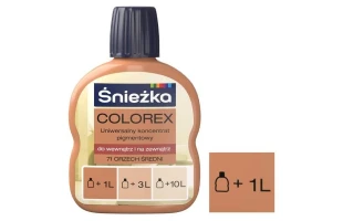 Pigment universal Colorex Sniezka. N71 Nuc mediu. 100 ml image