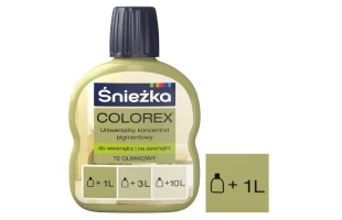 Pigment universal Colorex Sniezka. N72 Culoarea maslinului. 100 ml image