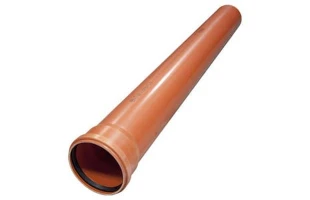 Teava PVC pentru canalizare SN4 Tehnoworld. Oranj. 110 х 3.2 x 4000 mm. image