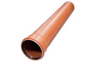 Teava PVC pentru canalizare SN4 Tehnoworld. Oranj. 160 х 4.0 x 1000 mm. image