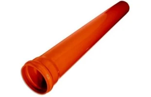 Teava PVC pentru canalizare SN4 Tehnoworld. Oranj. 125 х 3.2 x 1000 mm. image