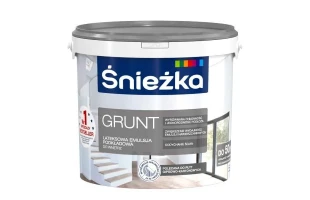 Vopsea grund pentru interior GRUNT Sniezka. Alba. 5 l. image