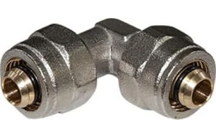 Уголок для металопласта d16. латунь. EMIRPLAST image