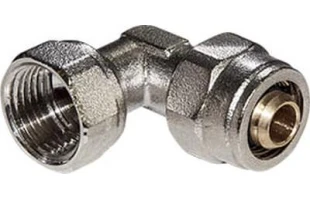 Cot conector pentru teava multistrat EMIRPLAST. Alama. 16 х 1/2" F. image