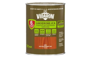 Lac- bait pentru lemn L05 VIDARON. Lemn de tec. 0.75 l. image