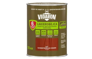 Lac- bait pentru lemn L07 VIDARON. Sequoia California. 0.75 l. image