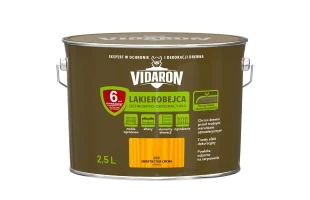 Lac- bait pentru lemn L02 VIDARON. Pin de aur. 2.5 l. image