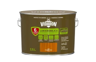 Lac- bait pentru lemn L04 VIDARON. Nuc. 2.5 l. image