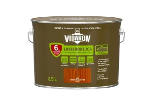 Lac- bait pentru lemn L05 VIDARON. Lemn de tec. 2.5 l. image