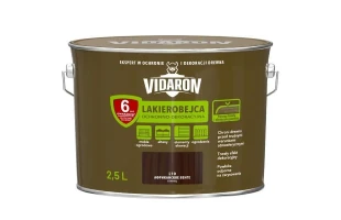 Lac- bait pentru lemn L10 VIDARON. Wenge africa. 2.5 l. image