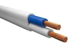 Cablu electric SVVP ОдесаГОСТ. 2 x 1.5 mm2. Alb. Cupru. 1 rola - 100 m. image