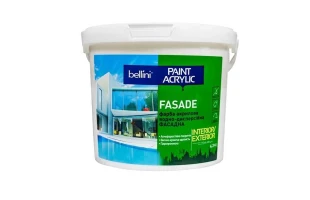 Vopsea acrilica pentru fatade Facade Paint Acrylic Bellini. 1.2 kg. image
