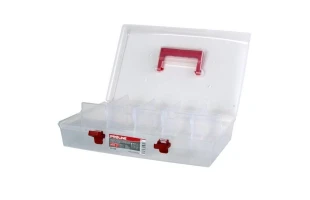 Organizator pentru piese mici Proline. 6 compartimente. 359 x 238 x 85 mm. image