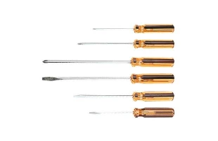 Surubelnite maner cafeniu set 6 buc. TopTools image