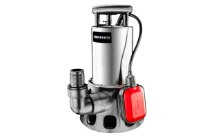 Pompa submersibila pentru ape reziduale Graphite. 650 W. carcasa INOX. Cu flotor. Adan 7 m. inalt 7.5 m. 11 m3/h. image