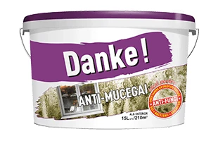 Vopsea lavabila pentru interior Anti-Mucegai DANKE. Alba. 4 l. image