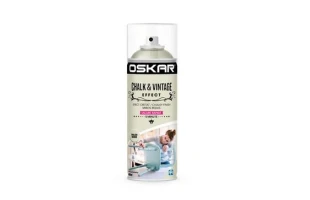 Vopsea spray lemn/ metal Chalk &amp; Vintage Effect OSKAR. Interior / Exterior. English Manor. 400 ml. image