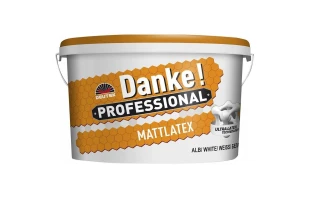 Vopsea lavabila universala, alba, MATTLATEX DANKE, 2.5 l image