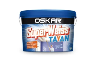 Vopsea pentru tavane SUPERWEISS OSKAR. Alba. 2.5 l. image