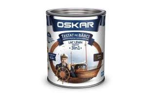 Lac pentru lemn YACHT OSKAR. Mahon rosu. Interior / Exterior. 0.75 l. image