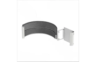 Bratara jgheab Bilka. 125 mm. Alb RAL9010. image