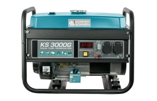 Generator electric pe Gaz/Benzina, 3kW, 230V, 208cm3, 47kg, AVR, Könner&amp;Söhnen image