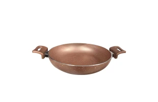 Tigaie din granit, cu doua manere, D 18 cm image