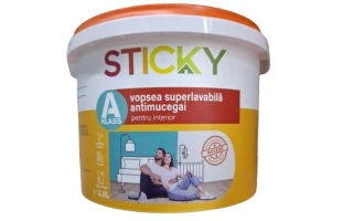Vopsea, superlavabila, antimucegai interior, 8.5 L, STICKY image
