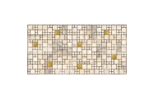 Panou PVC Mozaica. marmura aurie 955 x 480mm image