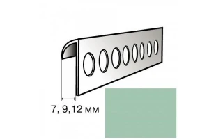 Profil de colt extern pentru teracota Grace. 7 - 8 mm x 2.5 m. Albastru. image