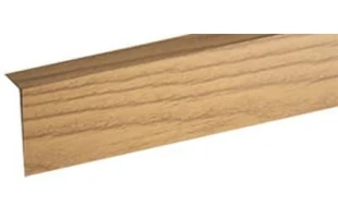 Profil colt pentru arcade Grace. Nr 165 Stejar cognac. 5 x 17 x 2700 mm. image