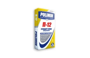 Adeziv pentru gresie P-12 Standart Polimin. Pentru interior / exterior. 25 kg. image