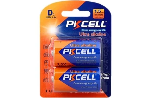Baterii PKCELL Ultra Alkaline, D, LR20, 1.5V, blister, 2 buc image